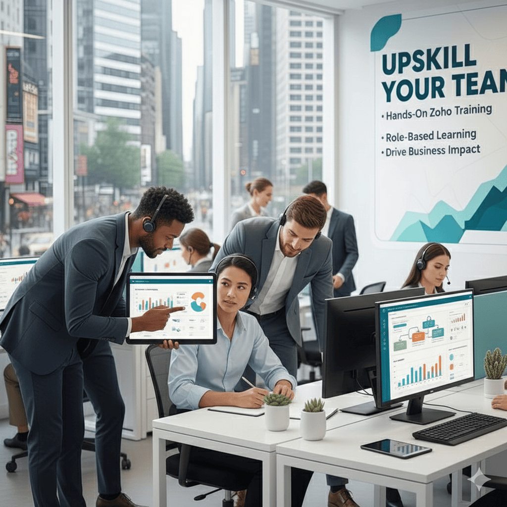 Zoho Training Illustration